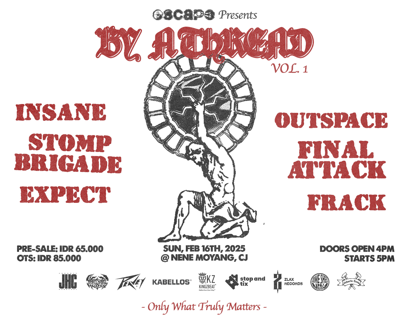 Escape presents by a thread vol.1